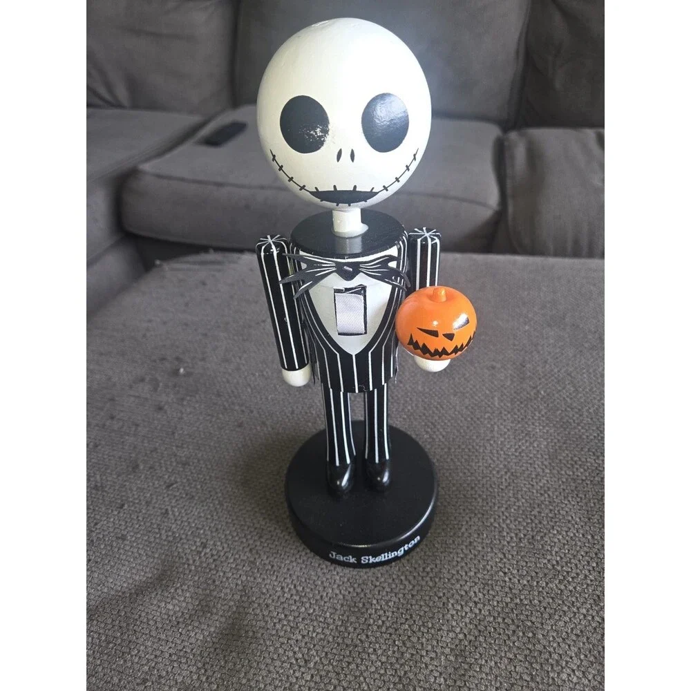 Disney Jack Skellington Wooden Nutcracker 10